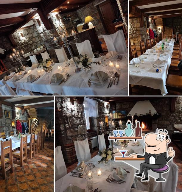 Gli interni di Club restaurant & catering Istarska Hiža