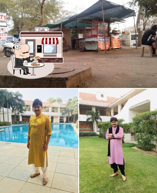 The exterior of Jay Babari Nasta House