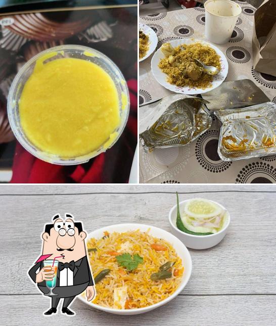 The photo of Kolkata Durbar’s drink and food