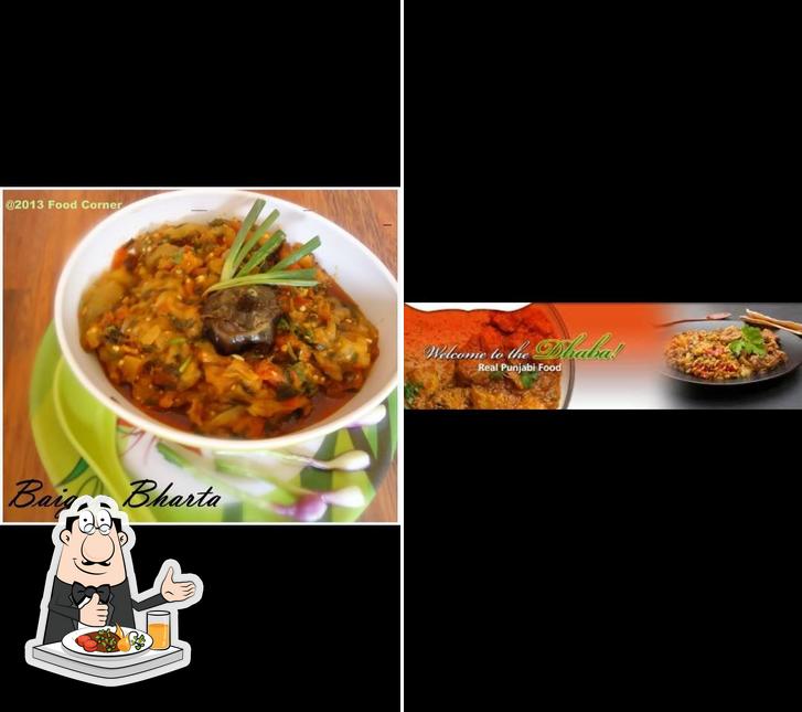 Meals at Madhuvan Dhaba