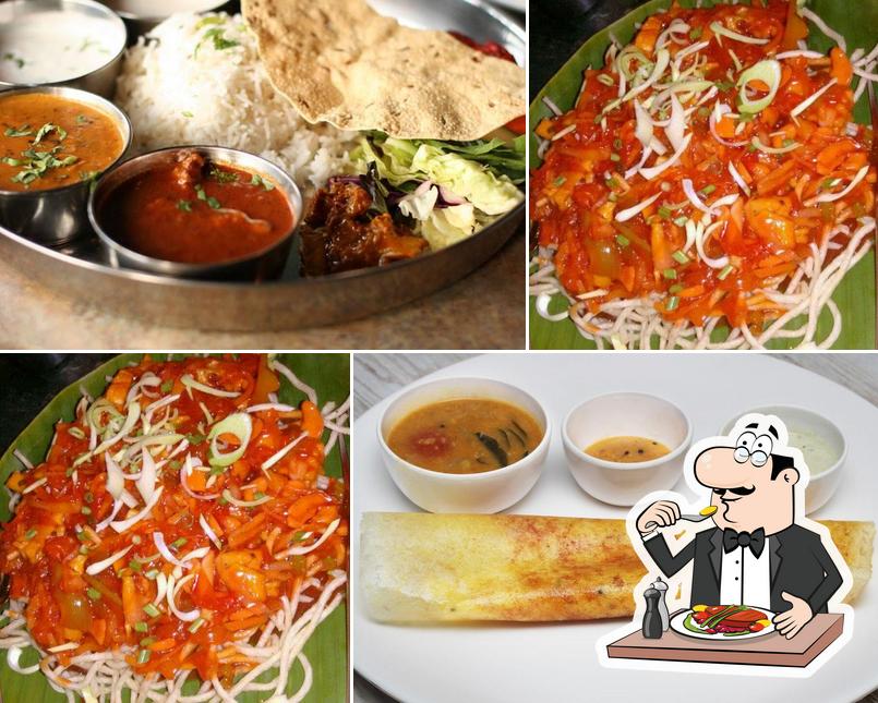 Food at Sri Krishna Vilas Hotels