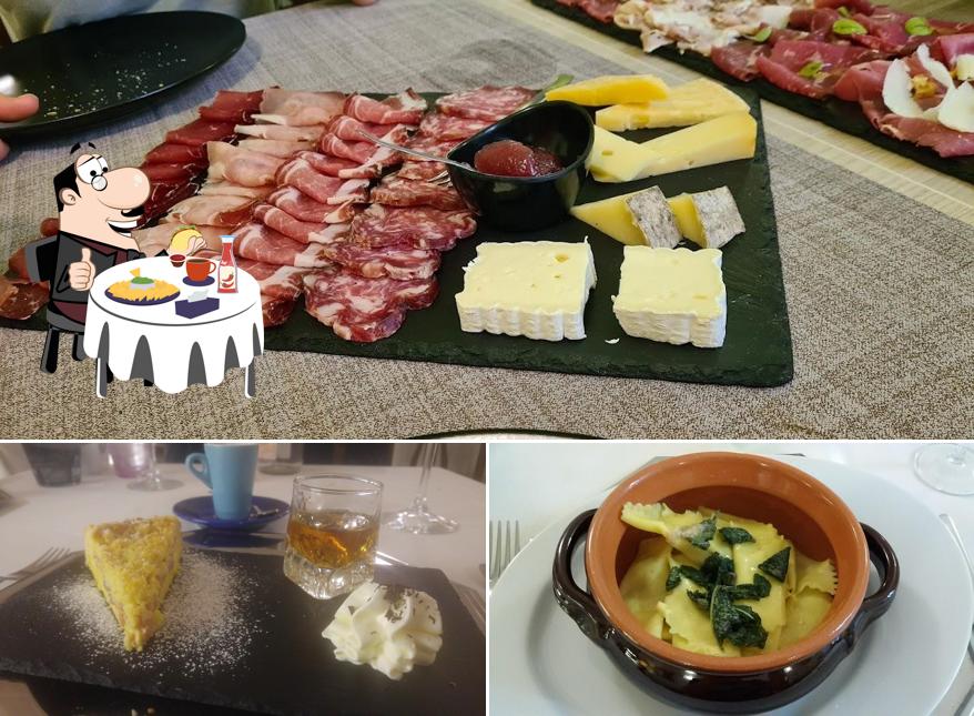 Piatto di formaggi al Trattoria Da Rocco