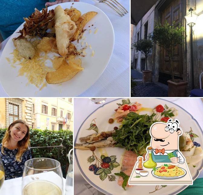 Platti al Ristorante Vecchia Roma