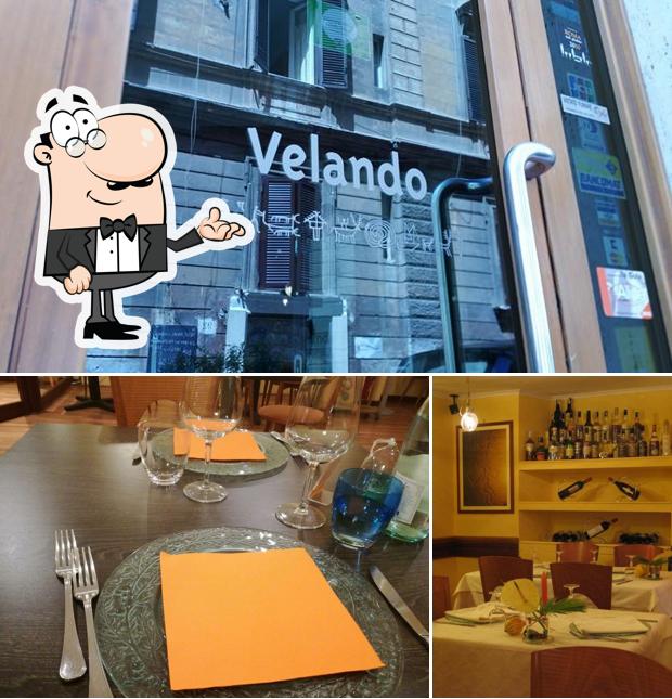 Gli interni di Ristorante Velando