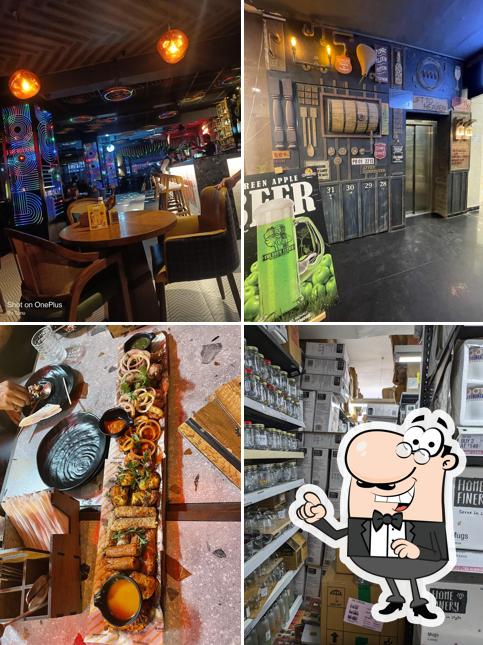 The interior of The Brew Estate