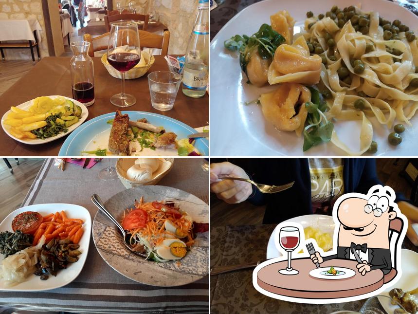 Cibo al Osteria da Maria Rosa