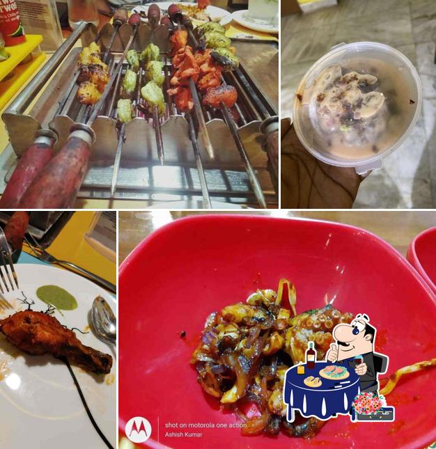 The visitors of AB's - Absolute Barbecues PS Infocity, Bhubaneswar can taste different seafood dishes