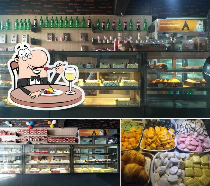Food at Amma's Pastries
