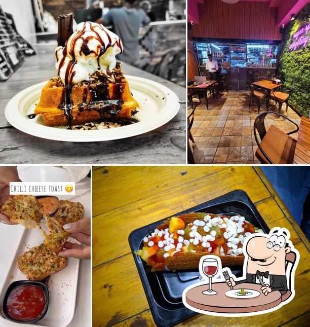 Food at Cafe marshmallow