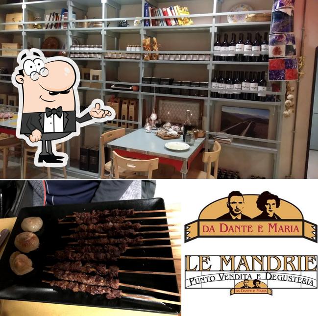 Gli interni di Da Dante e Maria - Punto vendita e Degusteria Le Mandrie