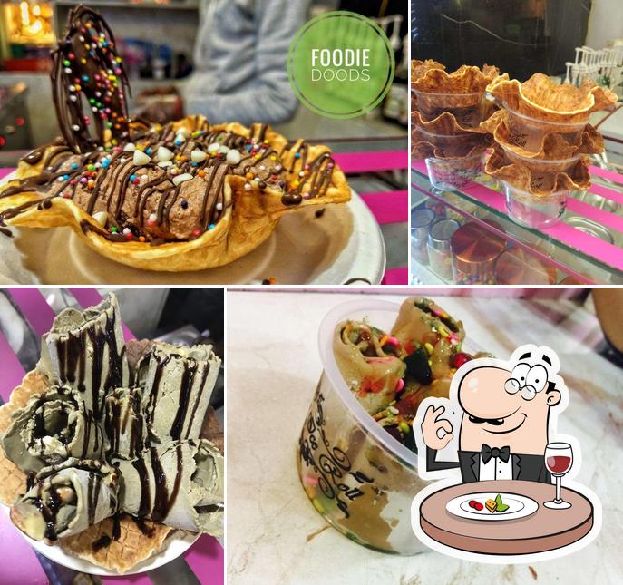 Meals at Fusion Ice Rolls