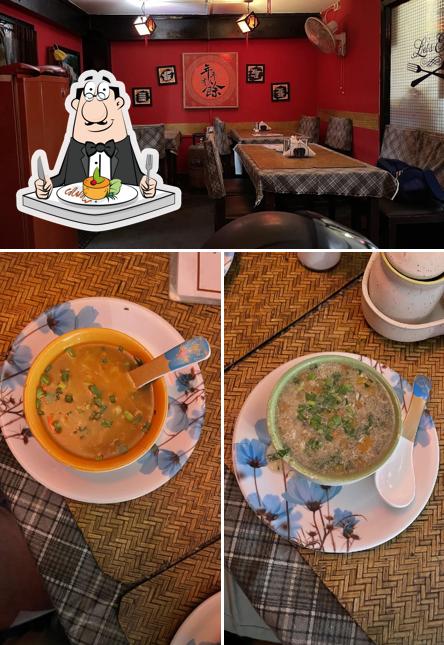 This is the picture showing food and interior at Habana Restaurant