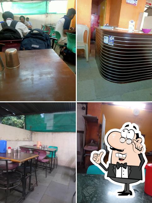 The interior of Hotel Shreyas