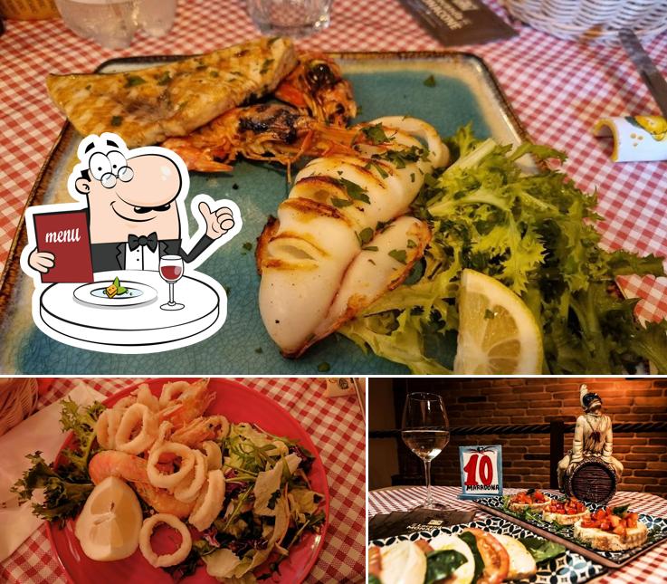 Cibo al La Locanda del Monacone. Napoli, Rione Sanità