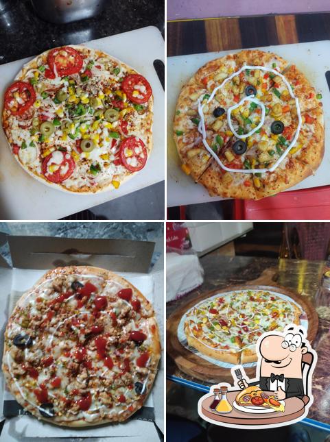 Try out different variants of pizza