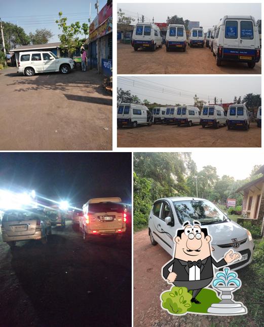 Enjoy the view at the outside area of Malati Hotel & Restaurant