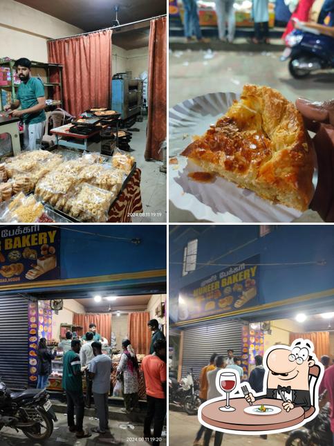 Among various things one can find food and exterior at Muneer Bakery