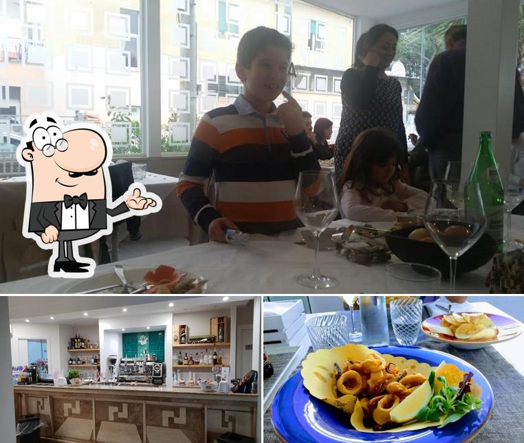 Tra le diverse cose da LAURA Cucina&Pizza si possono trovare la interni e cibo