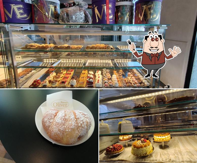 Platti al Bar Pasticceria Oliver