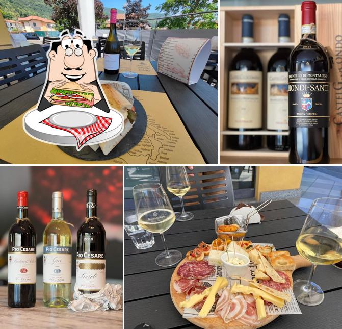 Club sandwich al Enoteca Divine Follie