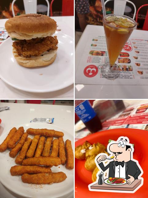 Food at Burger Boyz