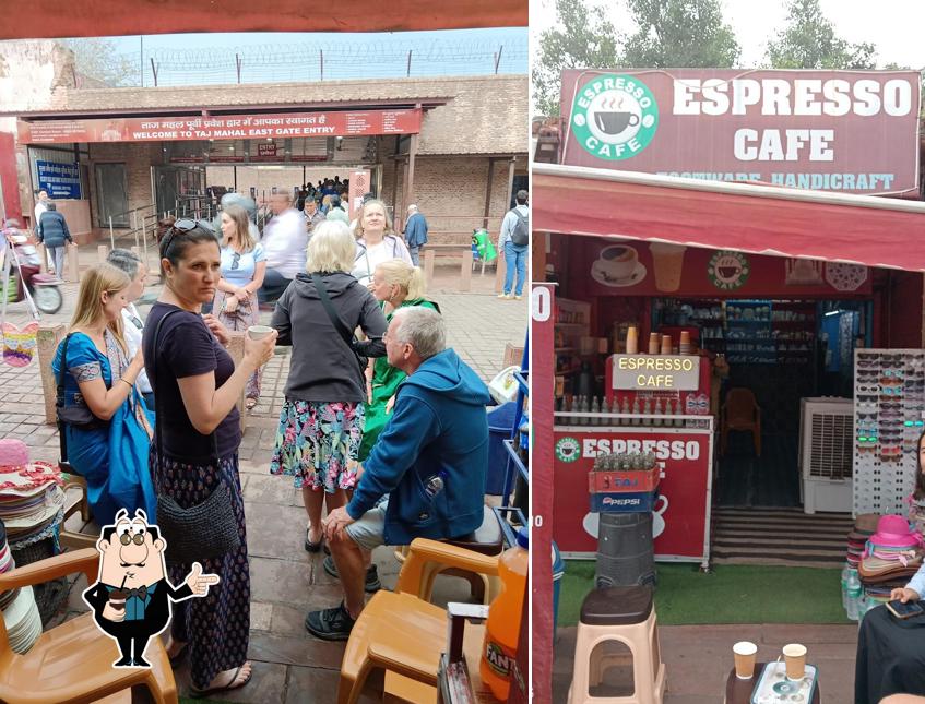 Espresso cafe serves a number of drinks