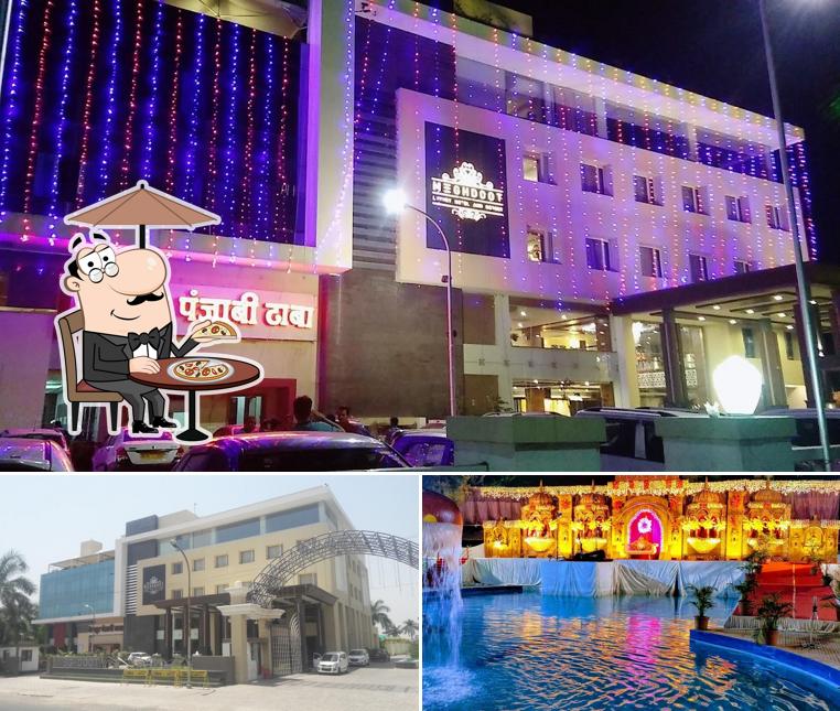 Enjoy the view at the outside area of Meghdoot Resort, Indore Road, Ujjain