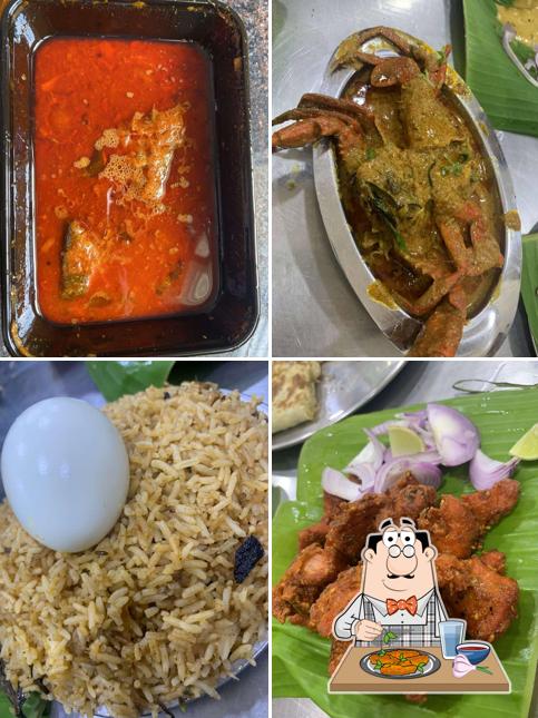 Chicken wings at Naidu's fish curry