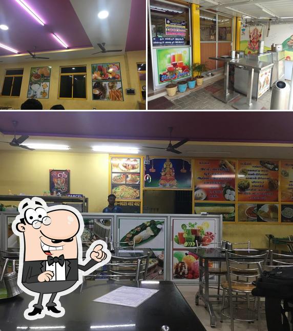 The interior of Sri Lakshmi Bhavan