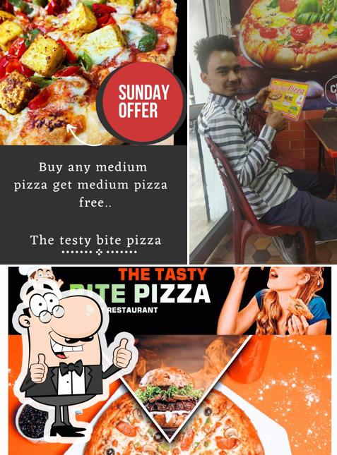 See the pic of The Tasty Bite Pizza