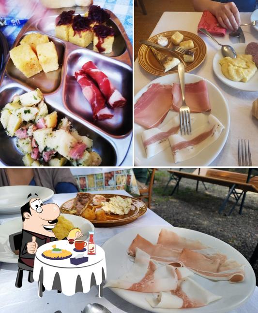Piatto di formaggi al Trattoria Nocca