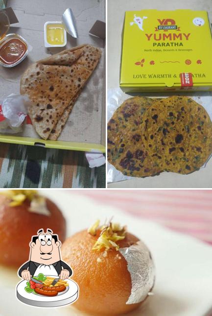 Meals at Yummy Paratha