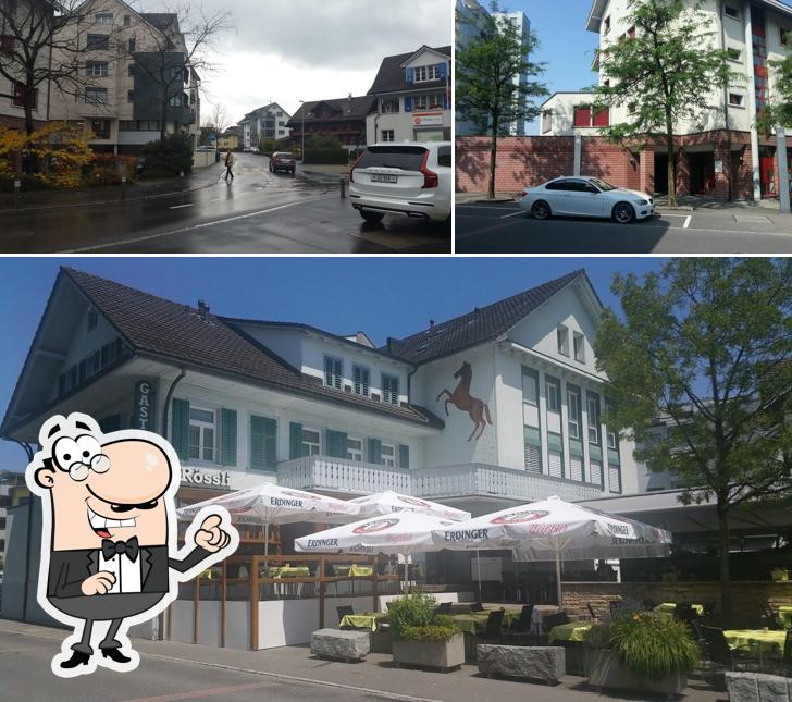 Puoi goderti l'aria fresca dal dehors di Gasthof Rössli
