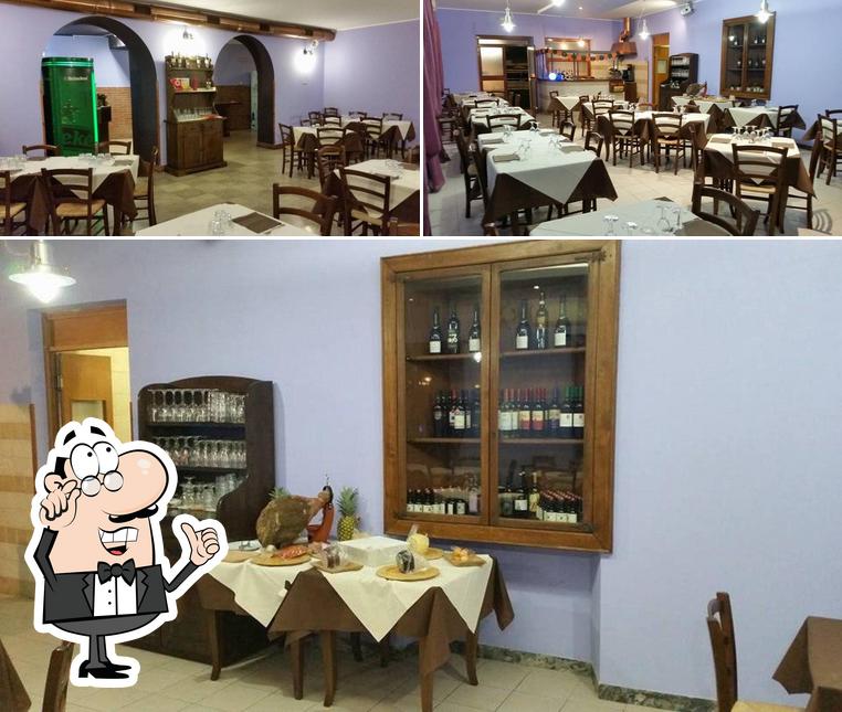 Gli interni di Locanda Lo Gnappo