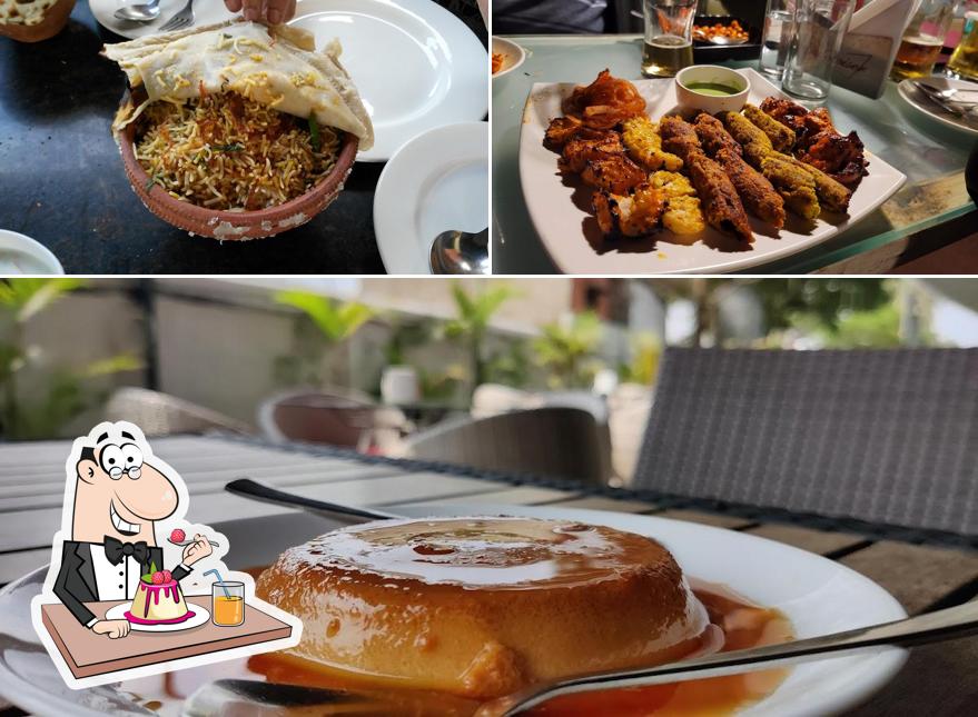 The Terminal Restaurant serves a variety of desserts