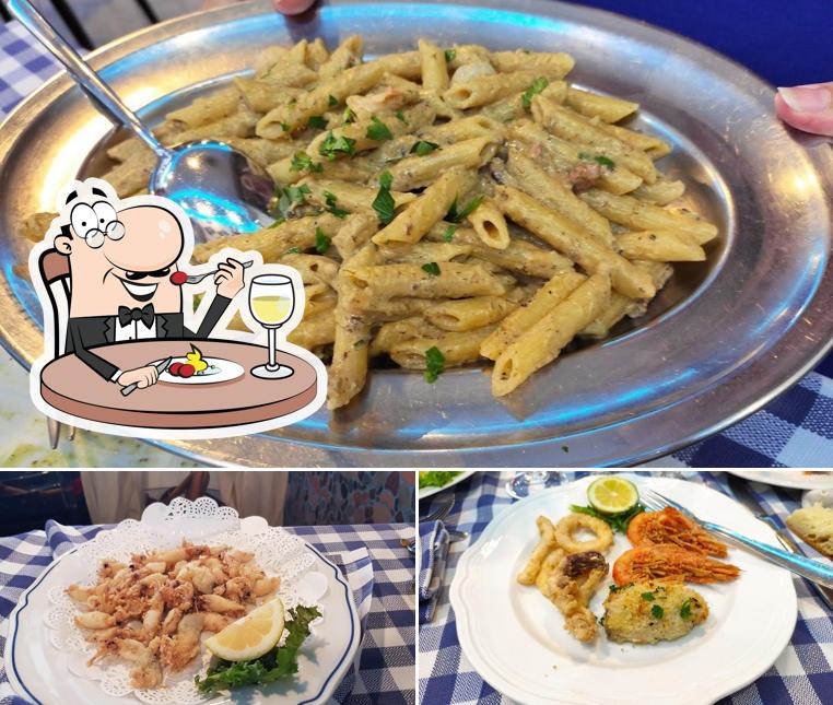 Platti al Trattoria Temptation Sferracavallo