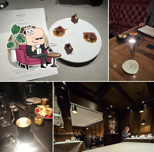 Gli interni di Widder Restaurant