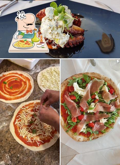 Cibo al Ristorante Girasole