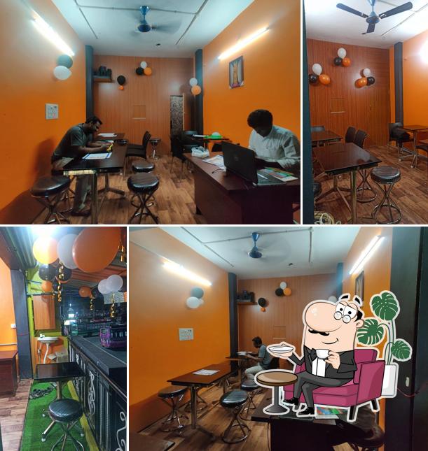 The interior of KCC Family Restaurant - Gudiyattam
