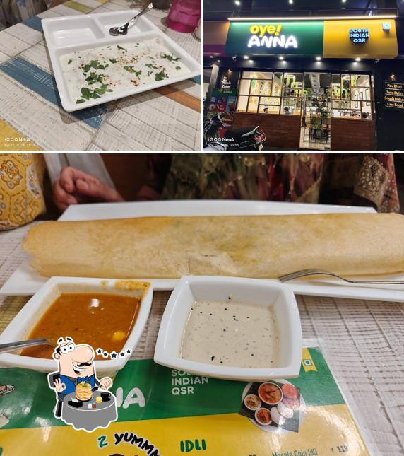 The restaurant's food and exterior