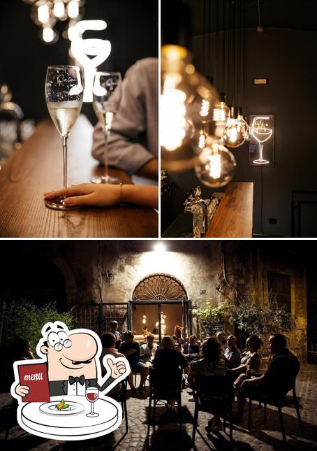 Dai un’occhiata alla foto che mostra la cibo e interni di Calice Tivoli