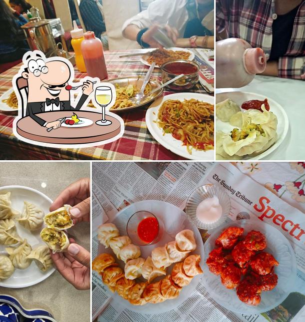 Food at Mini friends corner