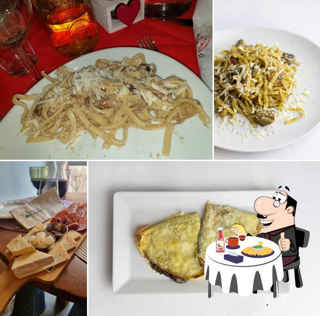 Piatto di formaggi al Opera Ristorante Calcata