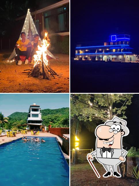 The exterior of Surali Sagar Beach Resort - Beach resort with swimming pool in Dapoli Karde Murud