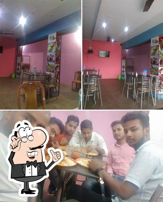 The interior of The New Royal Biryani & Restaurant