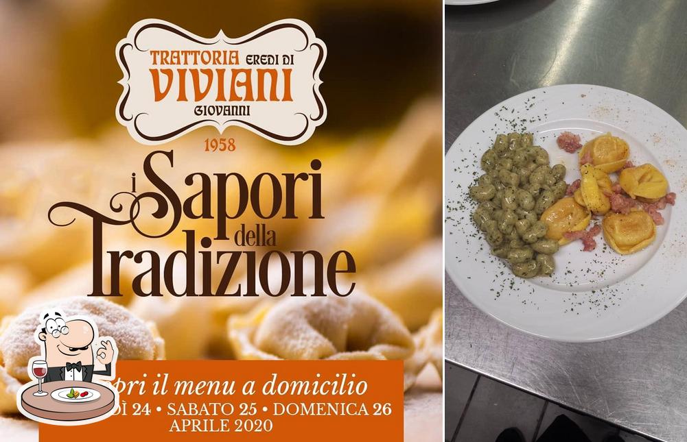 Cibo al Trattoria Eredi di Viviani
