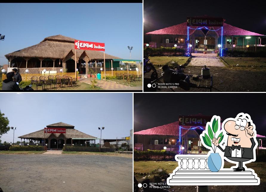 Check out how VRUNDAVAN GARDEN RESTAURANT looks outside