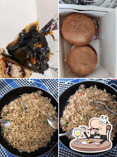 Meals at the taste bakery