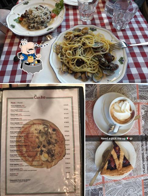 Platti al Ristorante-Caffè da Claudia