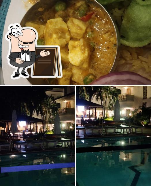 The Palms is distinguished by exterior and food